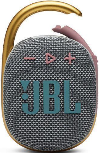 JBL  Clip 4 Ultra-Portable Waterproof Speaker - Gray - Premium