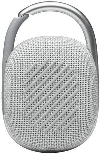 JBL Clip 4 Ultra-Portable Waterproof Speaker - White
