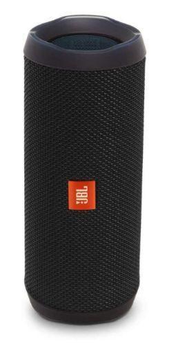 JBL  Flip 4 Portable Bluetooth Speaker - Black - Acceptable