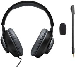 JBL Free WFH Wired Over-Ear Headset - Black