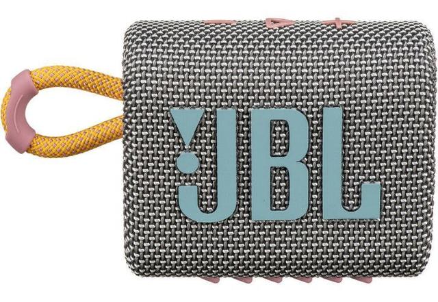 JBL Go 3 Pro Sound Bluetooth Speaker Grey