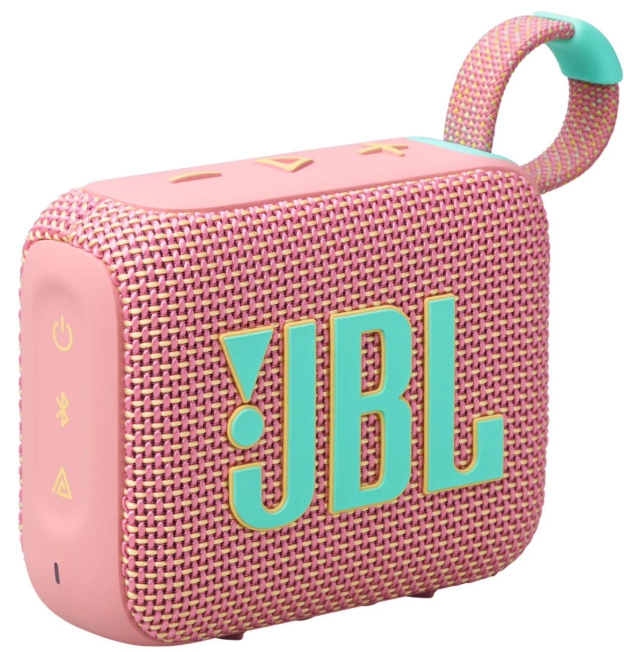 JBL Go 4 Portable Speaker - Pink