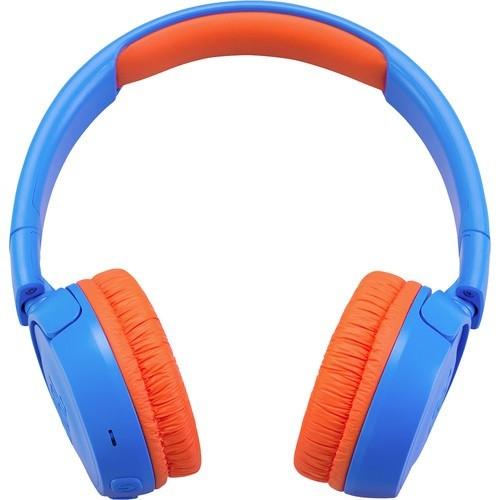 JBL  JR300BT Kids Wireless On-Ear Headphones - Rocker Blue - Premium