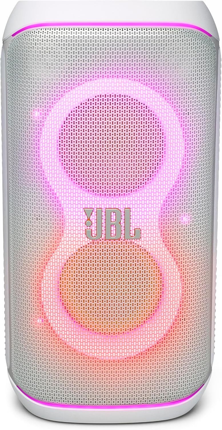 JBL Partybox Club 120 Portable Party Speaker - White
