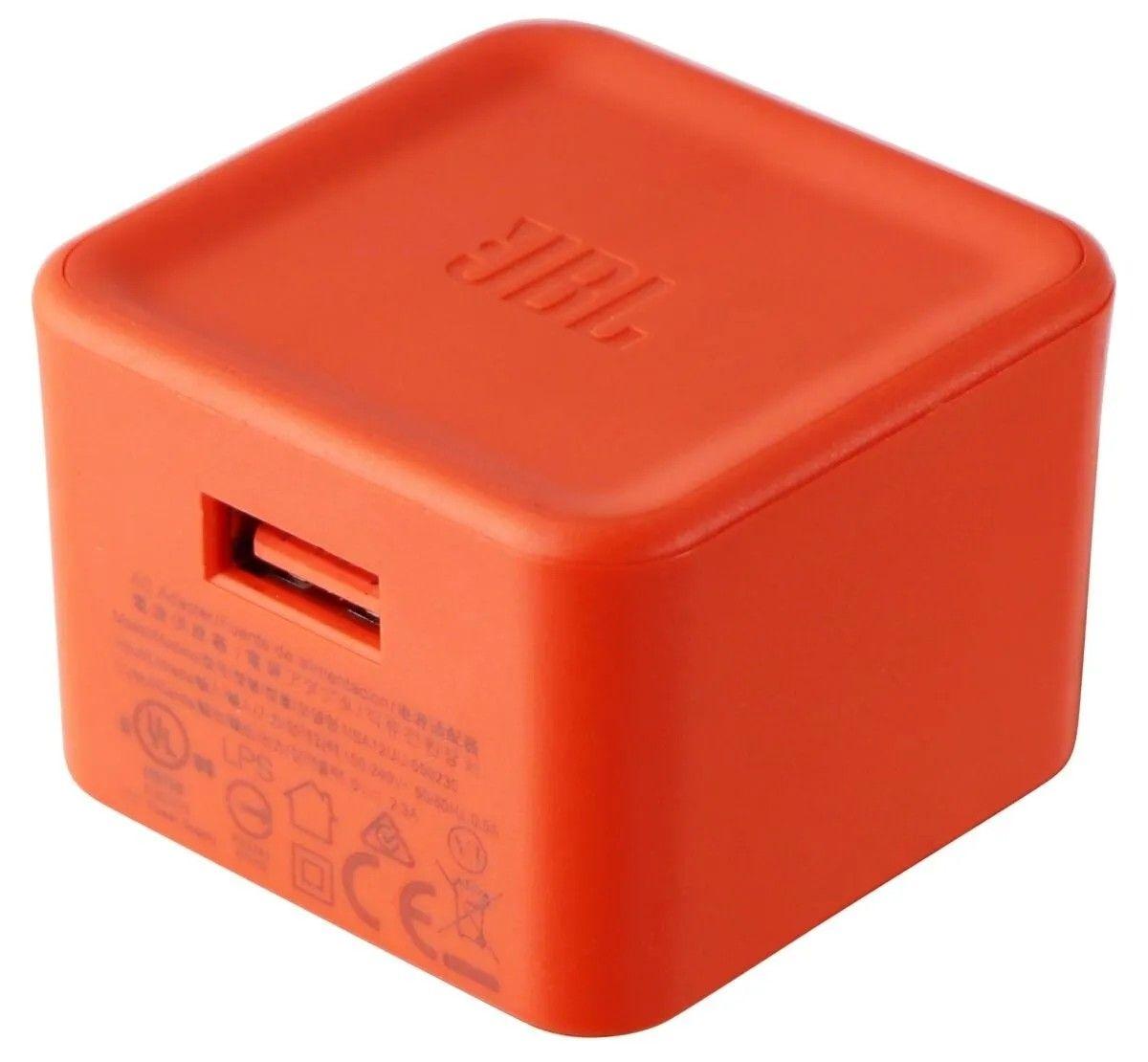 JBL  Single USB AC Adapter Wall Charger (5V/2.3A) - Orange - Acceptable