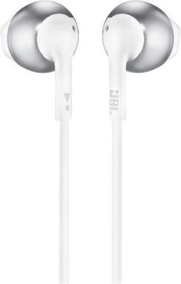 JBL Tune 205 Wired Earphones - Chrome