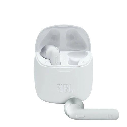 JBL  Tune 225TWS Wireless Earbuds Headphones - White - Excellent