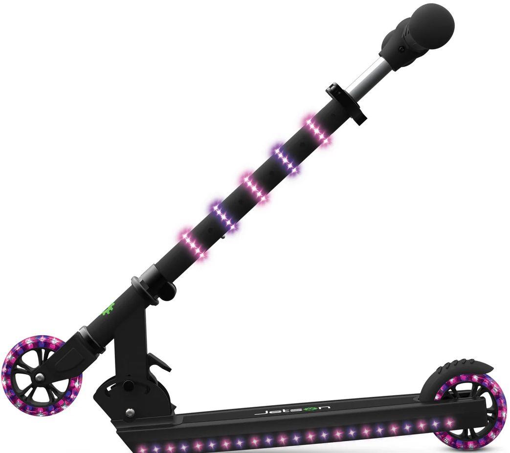 Jetson Orbit Light-Up Folding Kids Kick Scooter - Pink/Black