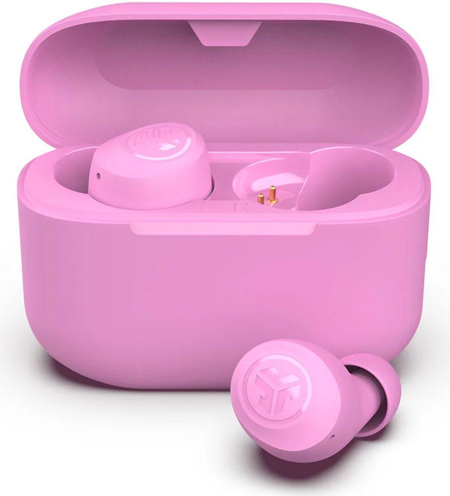 JLab GO Air POP True Wireless Bluetooth In-Ear Headphones - Pink