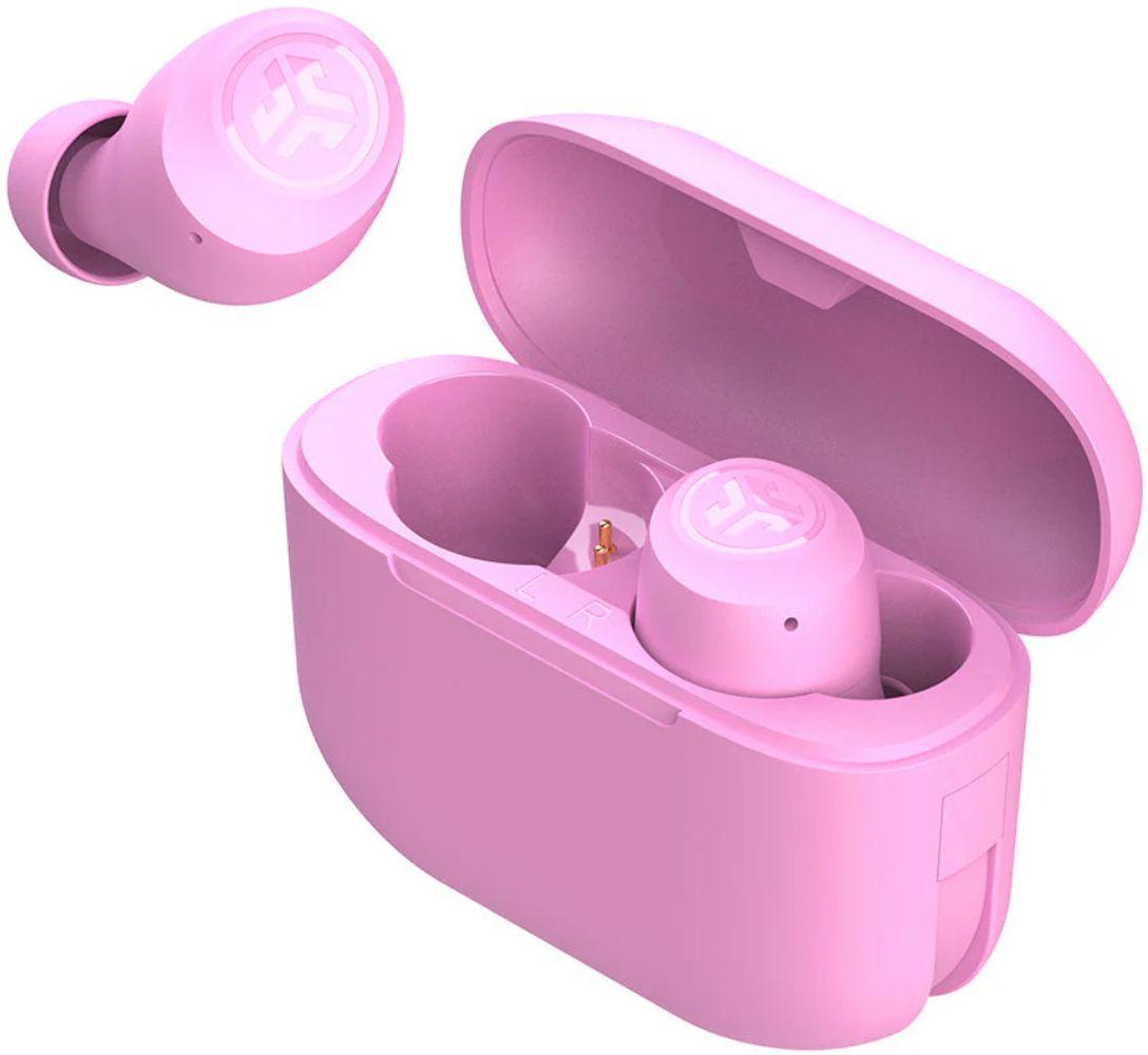 JLab GO Air POP True Wireless Bluetooth In-Ear Headphones - Pink