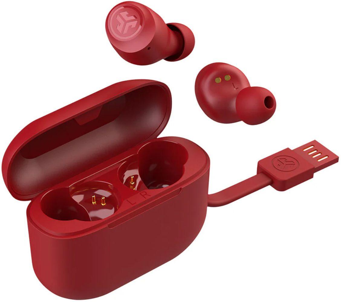 JLab GO Air POP True Wireless Bluetooth In-Ear Headphones - Rose