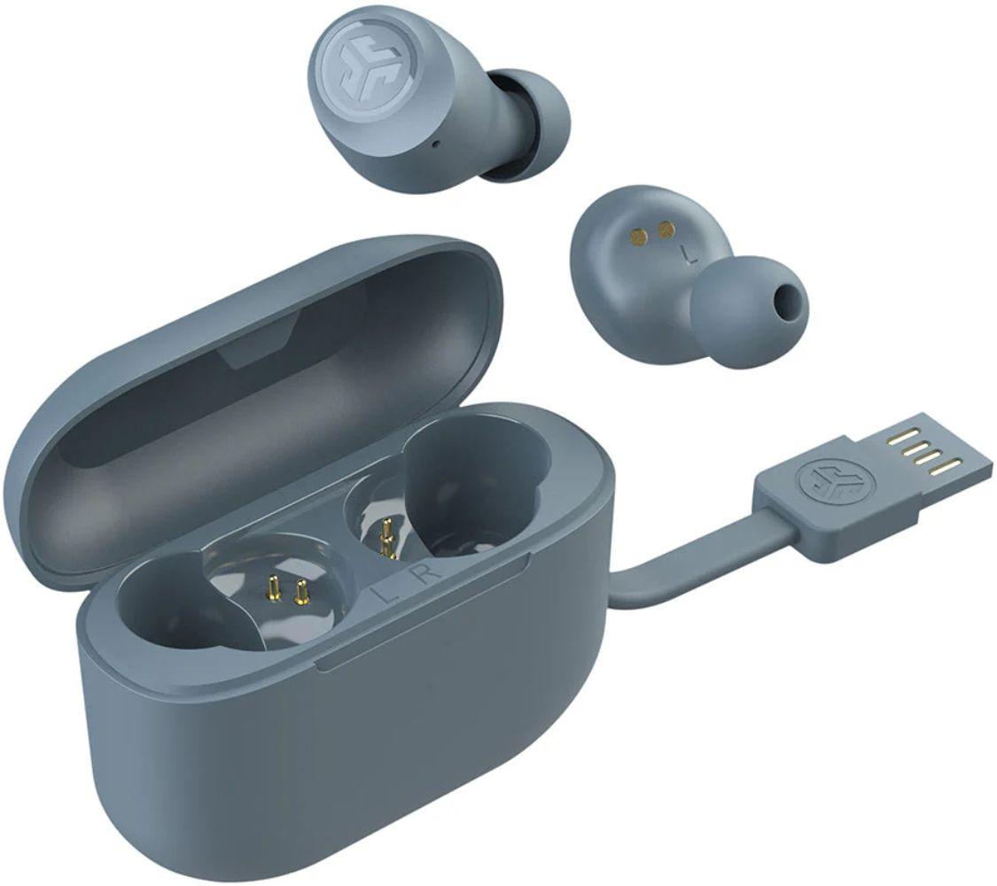 JLab GO Air POP True Wireless Bluetooth In-Ear Headphones - Slate