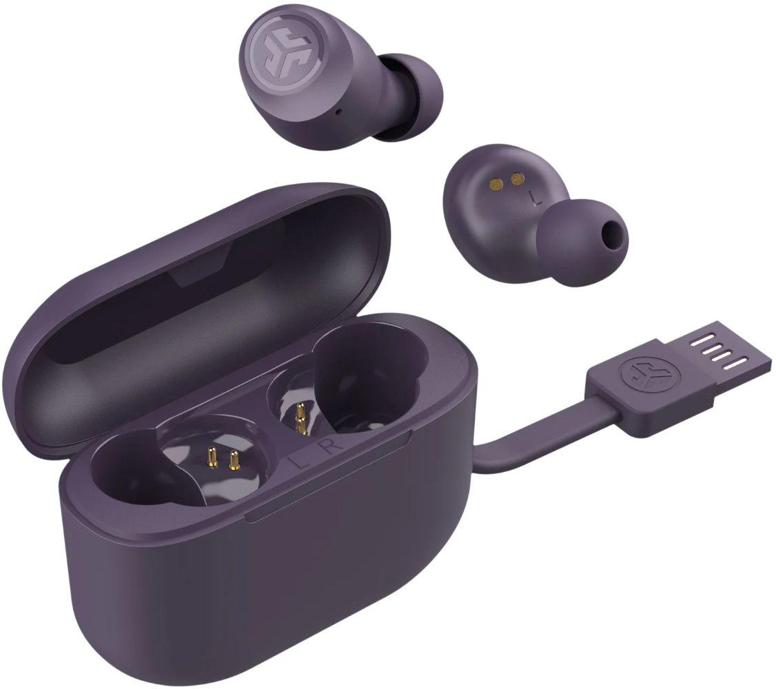 JLab GO Air POP True Wireless Bluetooth In-Ear Headphones - Violet