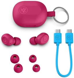 JLab JBuds Mini True Wireless Earbuds - Magenta Pink