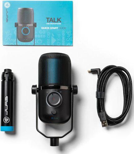 JLab Talk Plug & Play USB Microphone - Black
