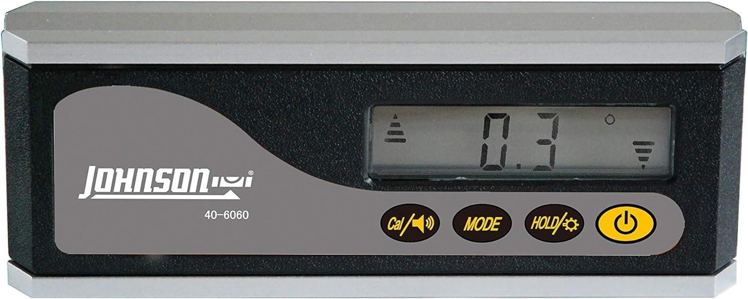 Johnson Level & Tool 40-6060 Magnetic Digital Level 6" - Black