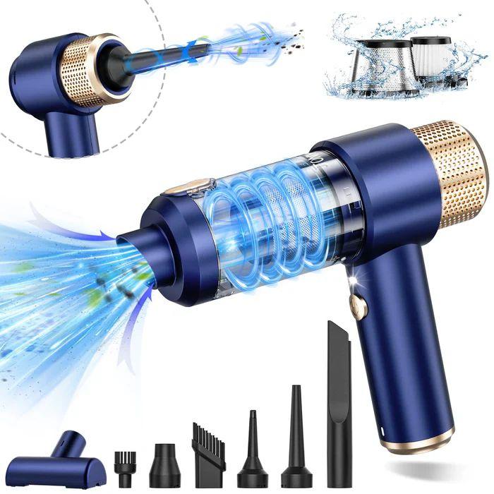 Jonyj  LT-135 2-in-1 Handheld Car Vacuum Cleaner - Blue - Excellent