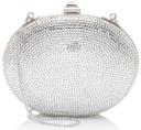 Judith Leiber Crystal Round Minaudiere