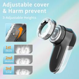 JUEYINGBAILI Fabric Lint Shaver - Black