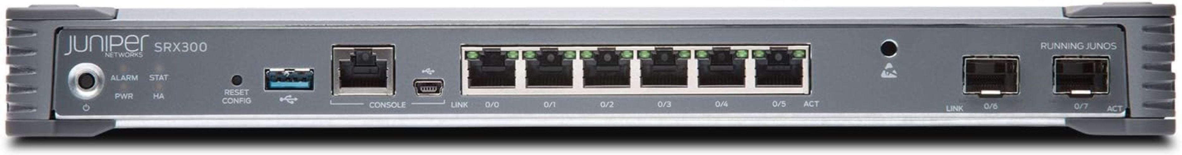 Juniper Networks  SRX300 Firewall Services Gateway - Gray - Excellent