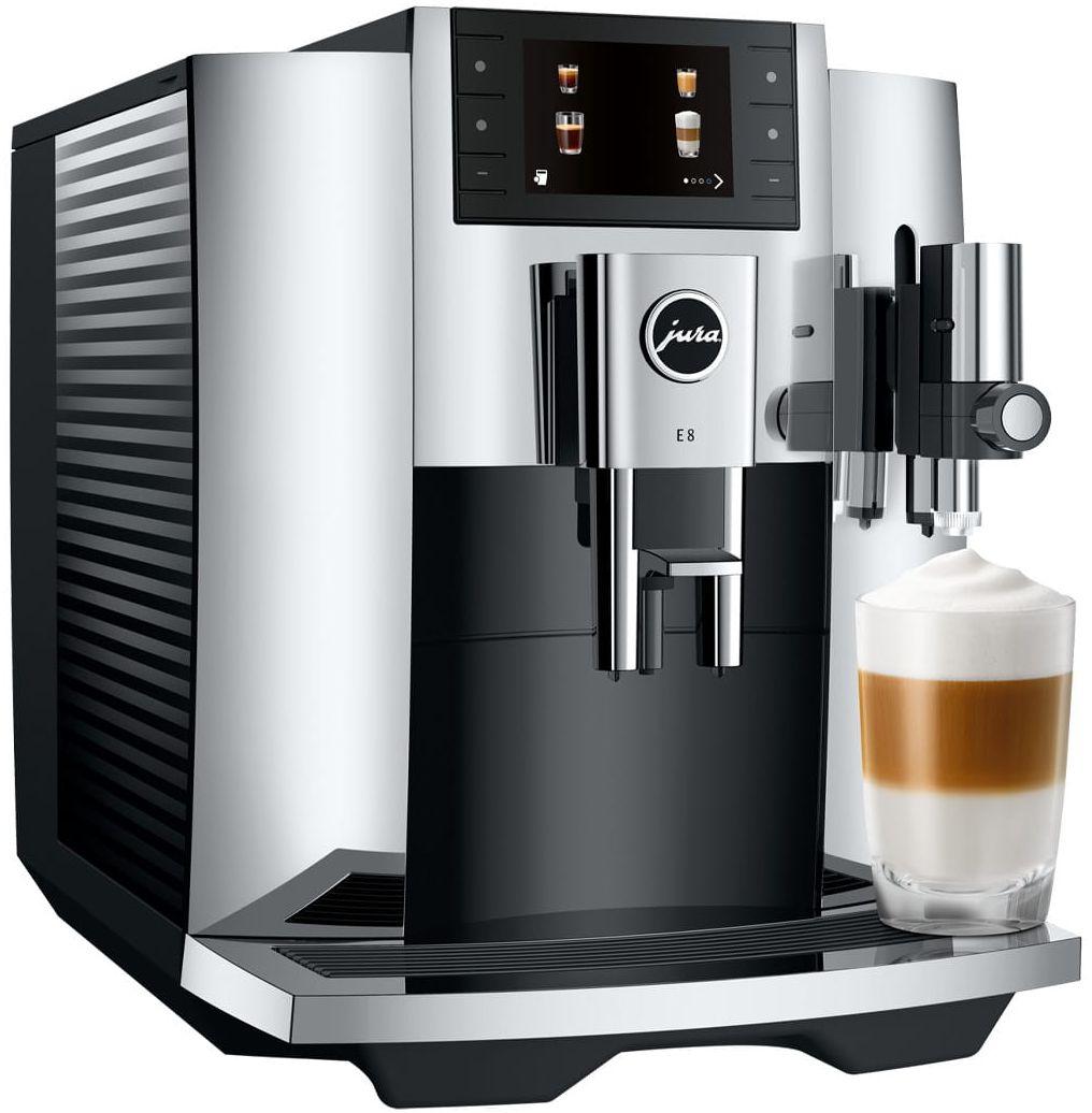 Jura E8 Espresso Machine - Chrome