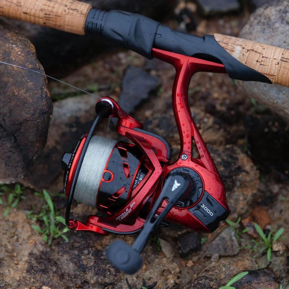 KastKing 1000 Royale Legend Glory Fishing Reel - Red