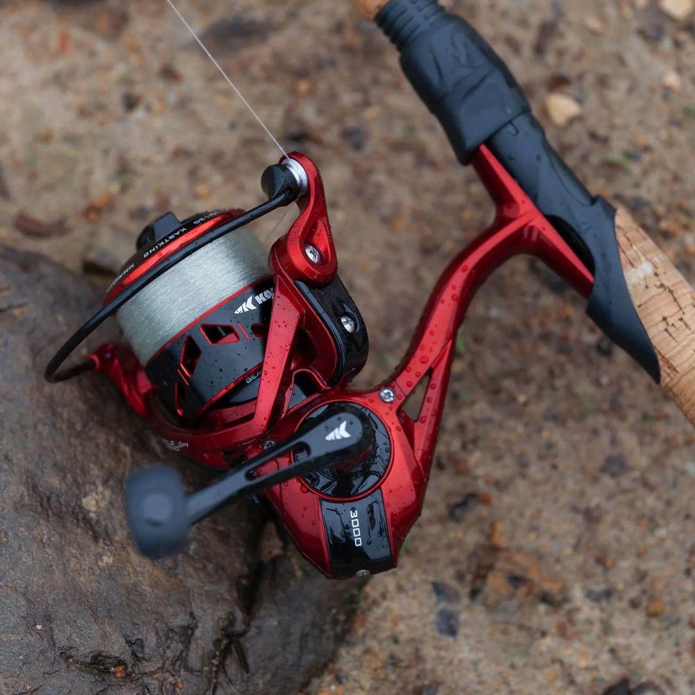 KastKing 1000 Royale Legend Glory Fishing Reel - Red