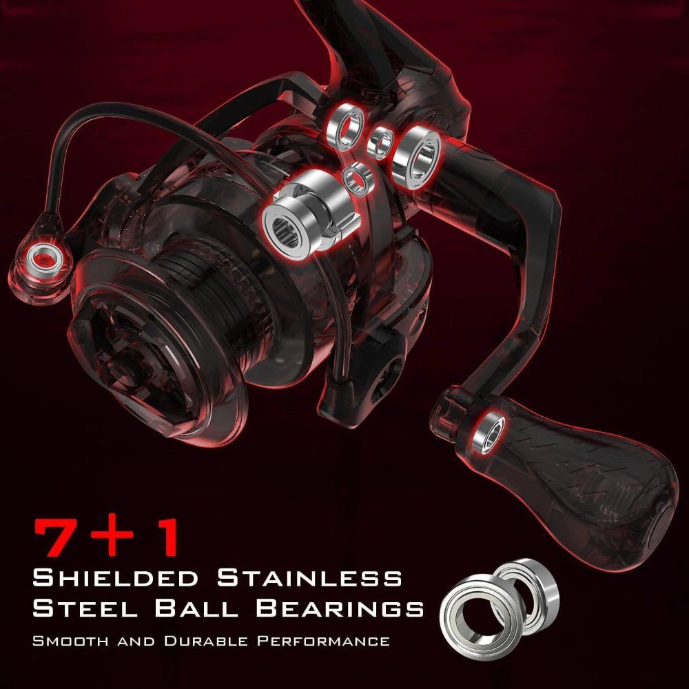 KastKing 1000 Royale Legend Glory Fishing Reel - Red