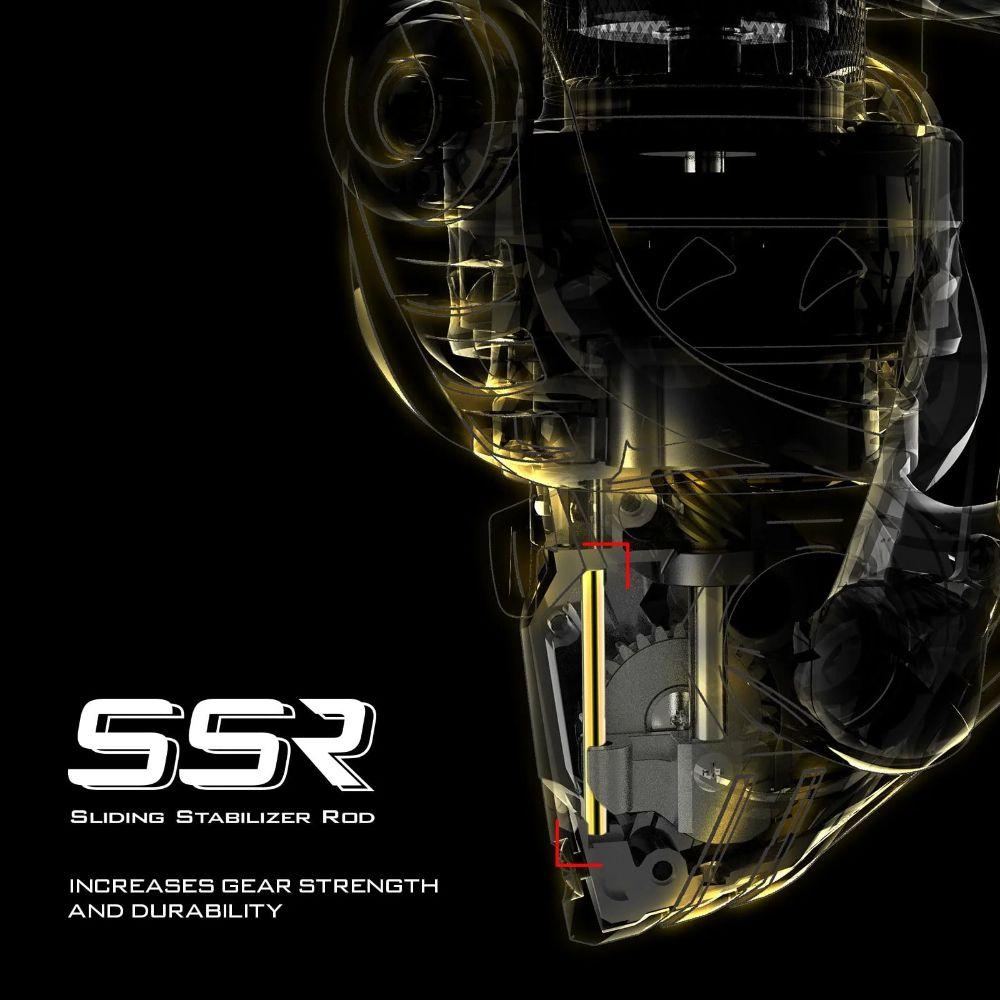 KastKing 1000 Valiant Eagle Spinning Reel Gold - Black/Gold