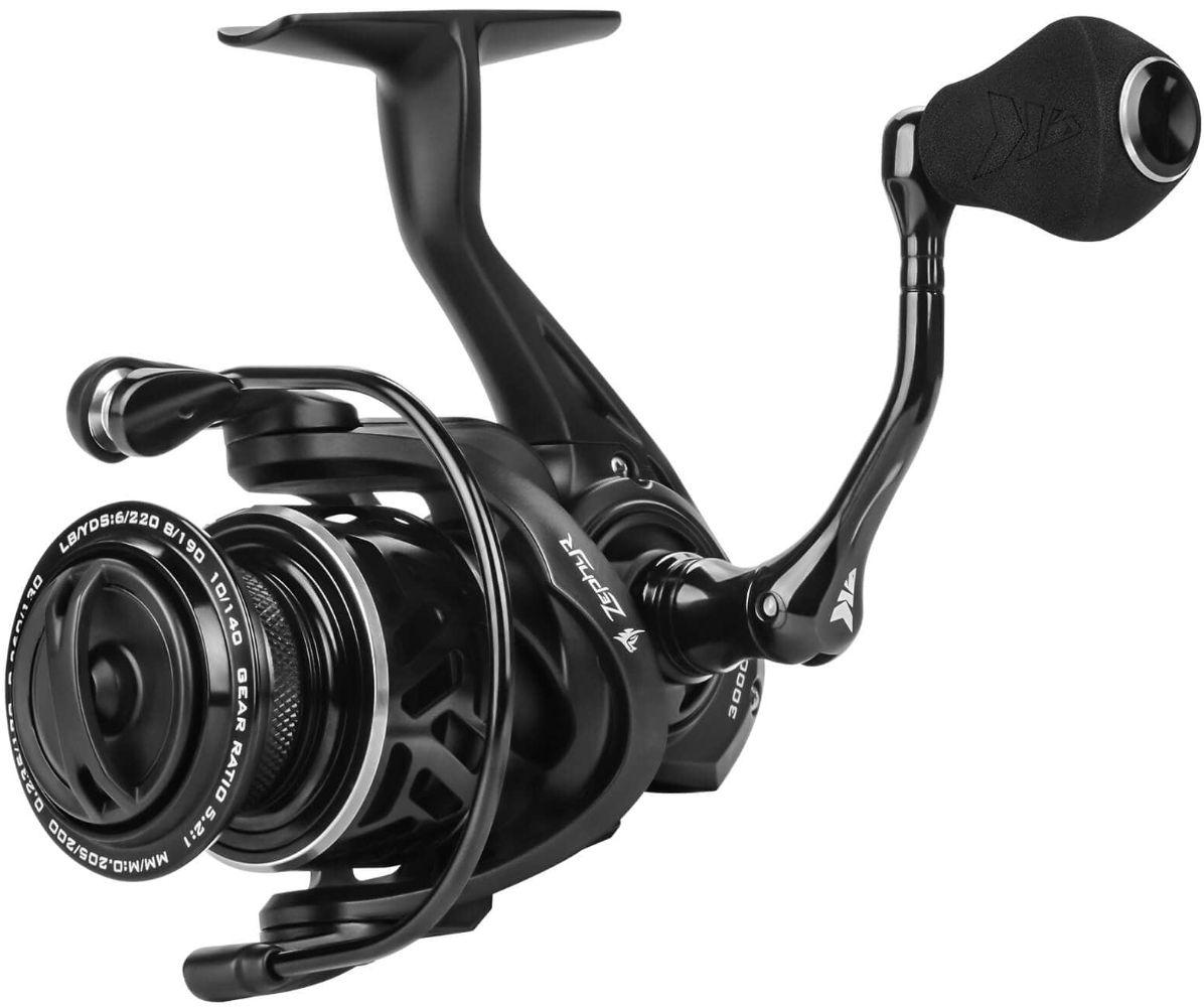 KastKing 1000 Zephyr Spinning Reel - Black