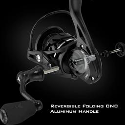 KastKing 1000 Zephyr Spinning Reel - Black