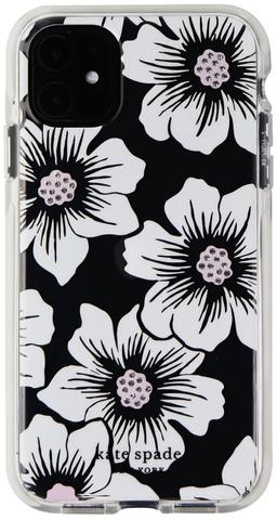 Kate Spade Defensive Hardshell Phone Case for iPhone 11 - Hollyhock Flowers