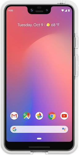 Kate Spade Defensive Phone Case for Google Pixel 3 XL - Reverse Hollyhock Floral (Cream)