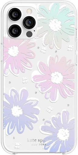 Kate Spade Defensive Phone Case for iPhone 12 Pro Max - Daisy Iridescent