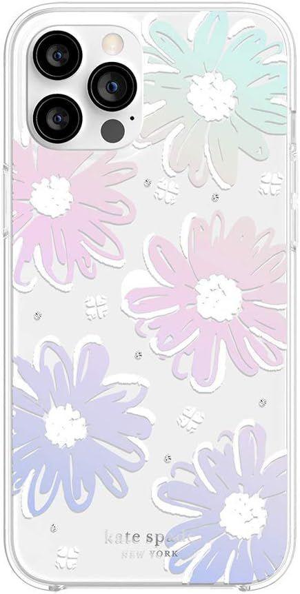 Kate Spade Defensive Phone Case for iPhone 12 Pro Max - Daisy Iridescent