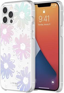 Kate Spade Defensive Phone Case for iPhone 12 Pro Max - Daisy Iridescent