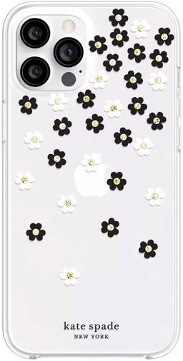Kate Spade Defensive Phone Case for iPhone 12 Pro Max - Flowers/Clear