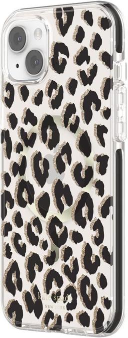 Kate Spade Defensive Phone Case for iPhone 13 - City Leopard
