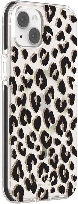 Kate Spade Defensive Phone Case for iPhone 13 - City Leopard