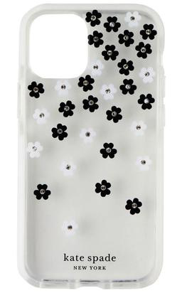 Kate Spade Defensive Series Phone Case for iPhone 12 mini - Scattered Flowers
