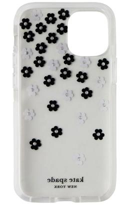 Kate Spade Defensive Series Phone Case for iPhone 12 mini - Scattered Flowers