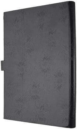 Kate Spade Envelope Folio iPad Case for iPad 10.2" - Reverse Hollyhock (Black)