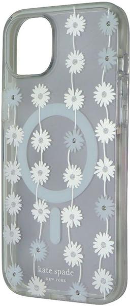 Kate Spade Phone Case with MagSafe for iPhone 15 Plus - Daisy Chain Iridescent