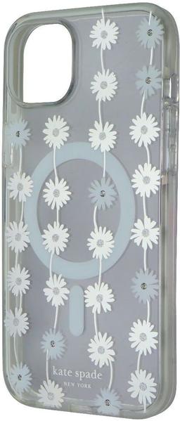 Kate Spade Phone Case with MagSafe for iPhone 15 Pro - Daisy Chain Iridescent