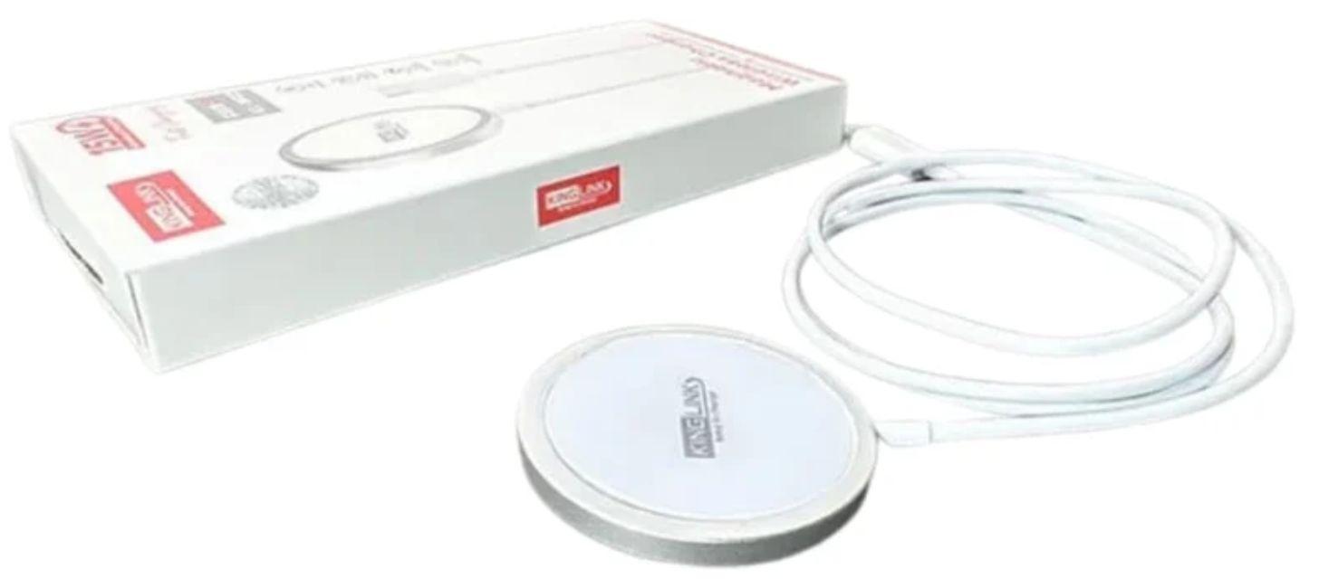Refurbished Kinglink KLW02 15W Magnetic Wireless Charger Pad (1M) - Reebelo US