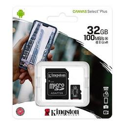 Kingston Canvas Select Plus microSD Memory Card - 64GB - Black