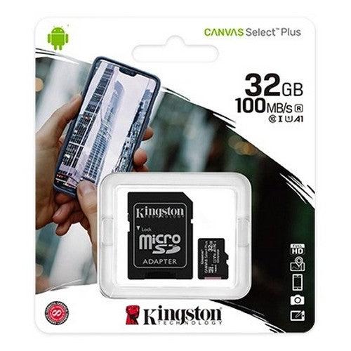 Kingston Canvas Select Plus microSD Memory Card - 64GB - Black