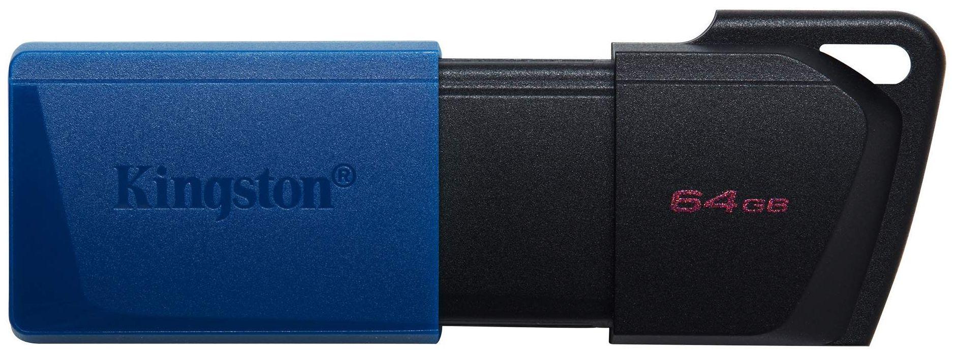 Kingston  Data Traveler Exodia M USB Flash Drive 64GB - Blue - Excellent