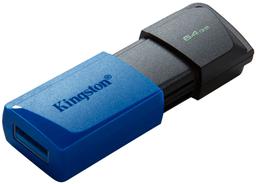 Kingston Data Traveler Exodia M USB Flash Drive 64GB - 64GB - Blue