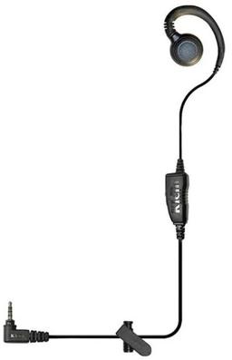 Klein CURL Wired PTT Headset for Sonim XP3 - Black